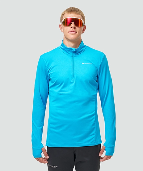 Лонгслив Nordski Warm Light Blue