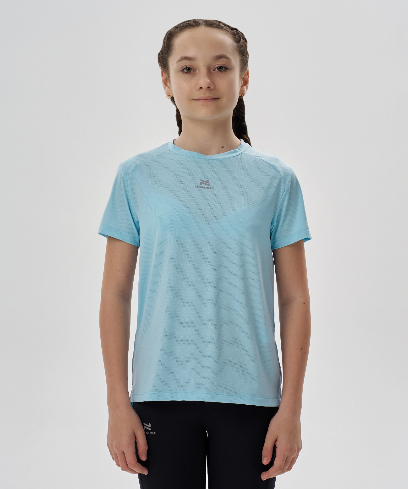 Футболка Nordski Jr. Run 2.0 White