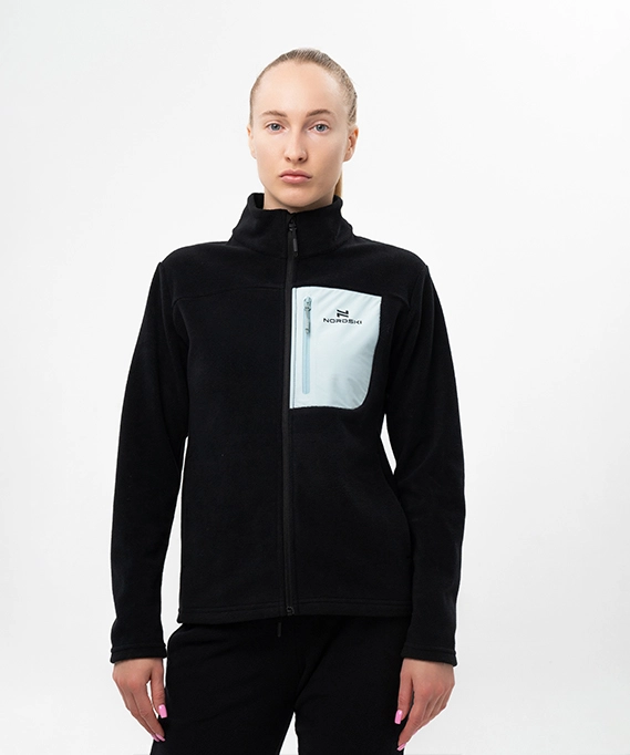 Толстовка Nordski Heat Black/Aqua W