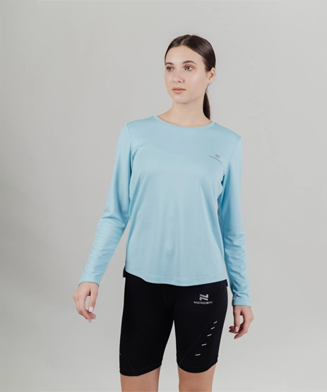 Футболка Nordski Run Peony W с длинным рукавом