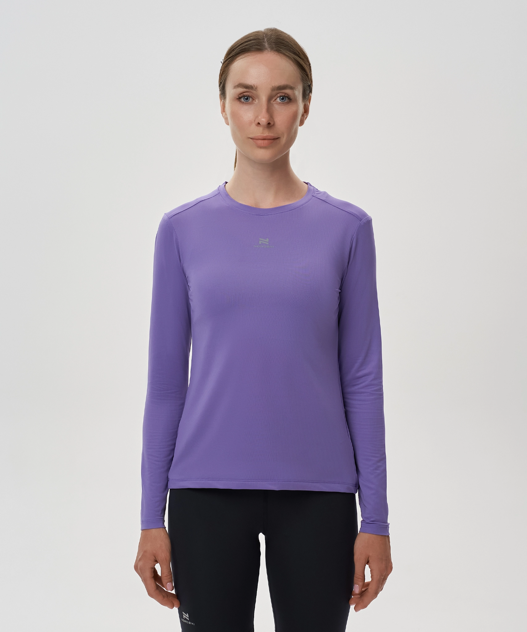 Футболка Nordski Run 2.0 Aster Purple W с длинным рукавом