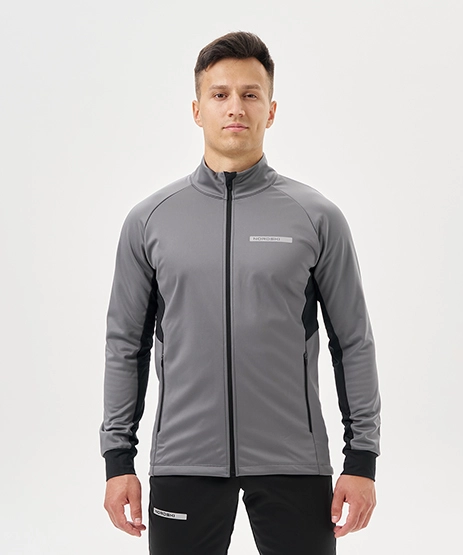 Тренировочная куртка Nordski Core Black/Breeze