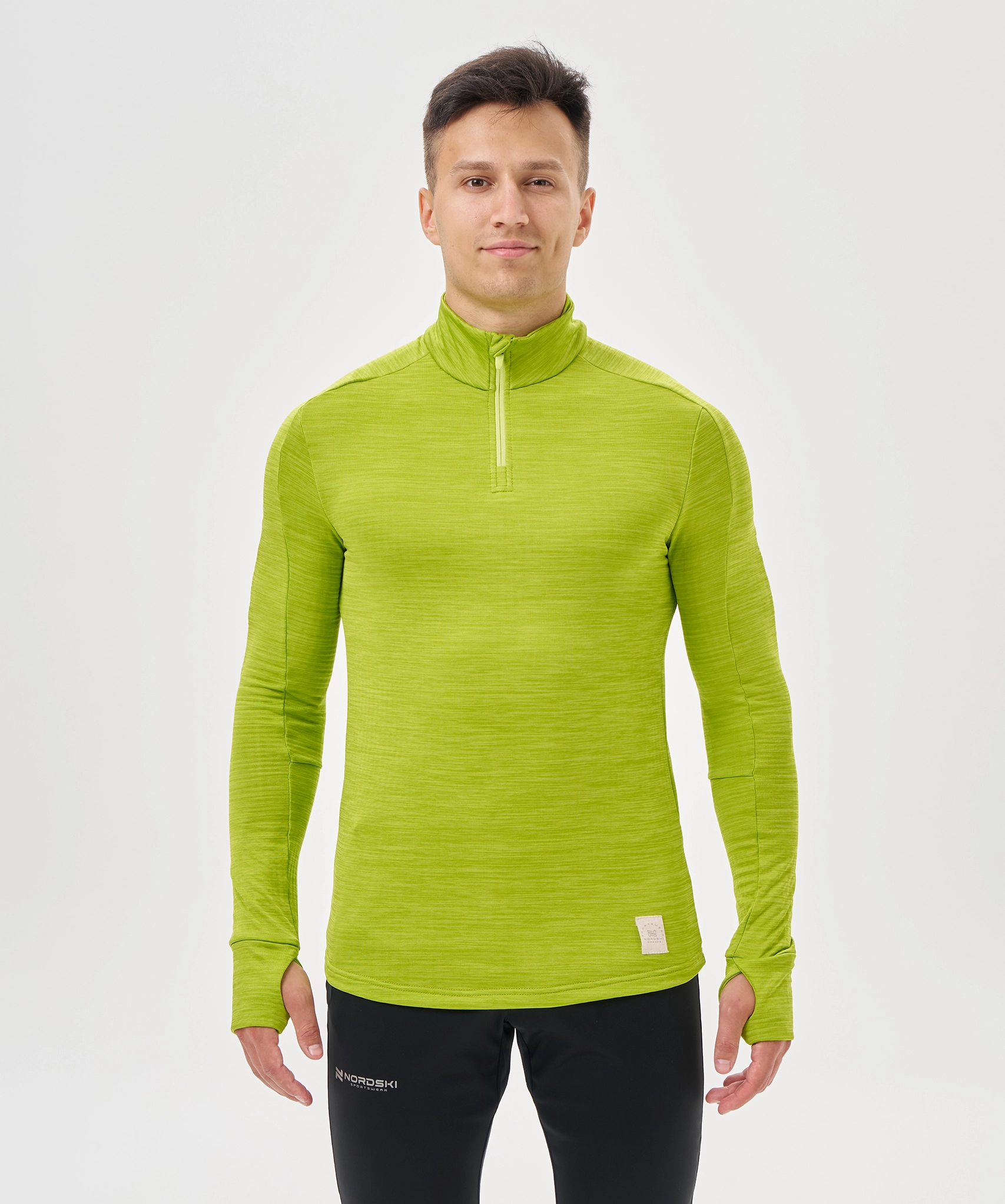 Лонгслив Nordski Impulse Lime