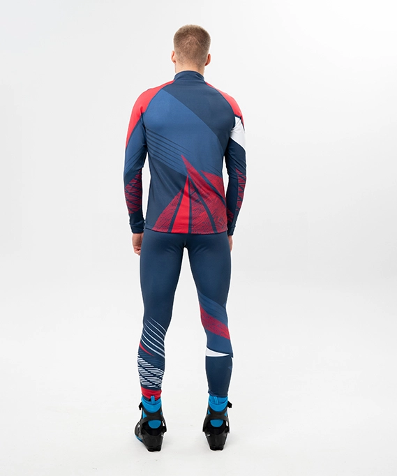 Гоночный костюм Nordski Heat Blue/Red