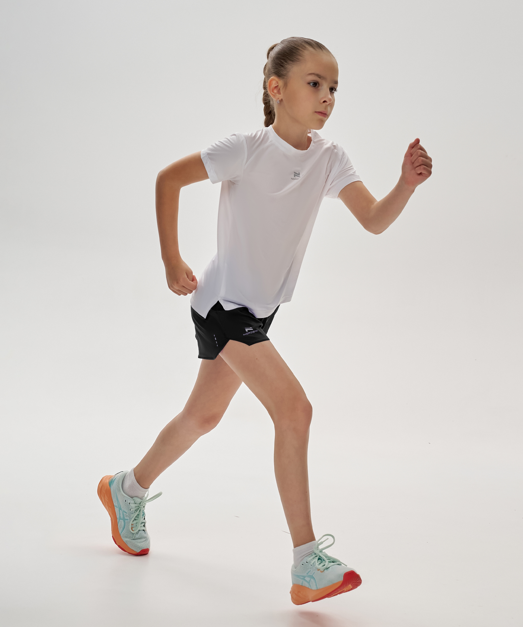 Шорты Nordski Jr. girl Run 2.0 Black