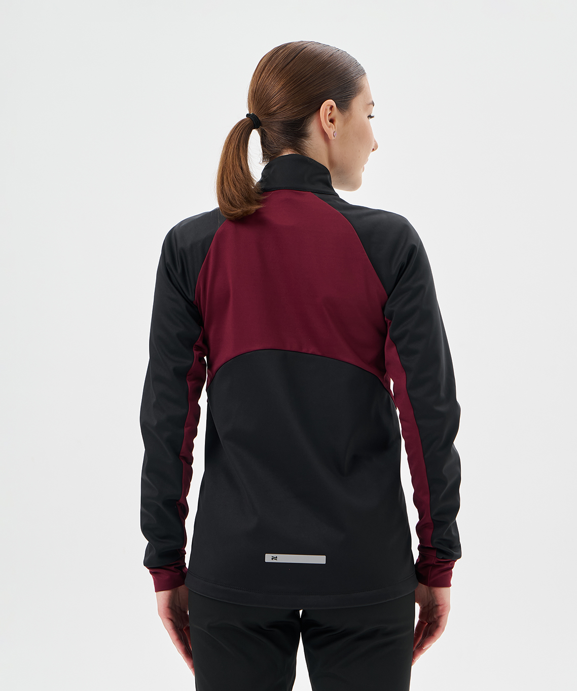 Тренировочная куртка Nordski Core Black/Wine W