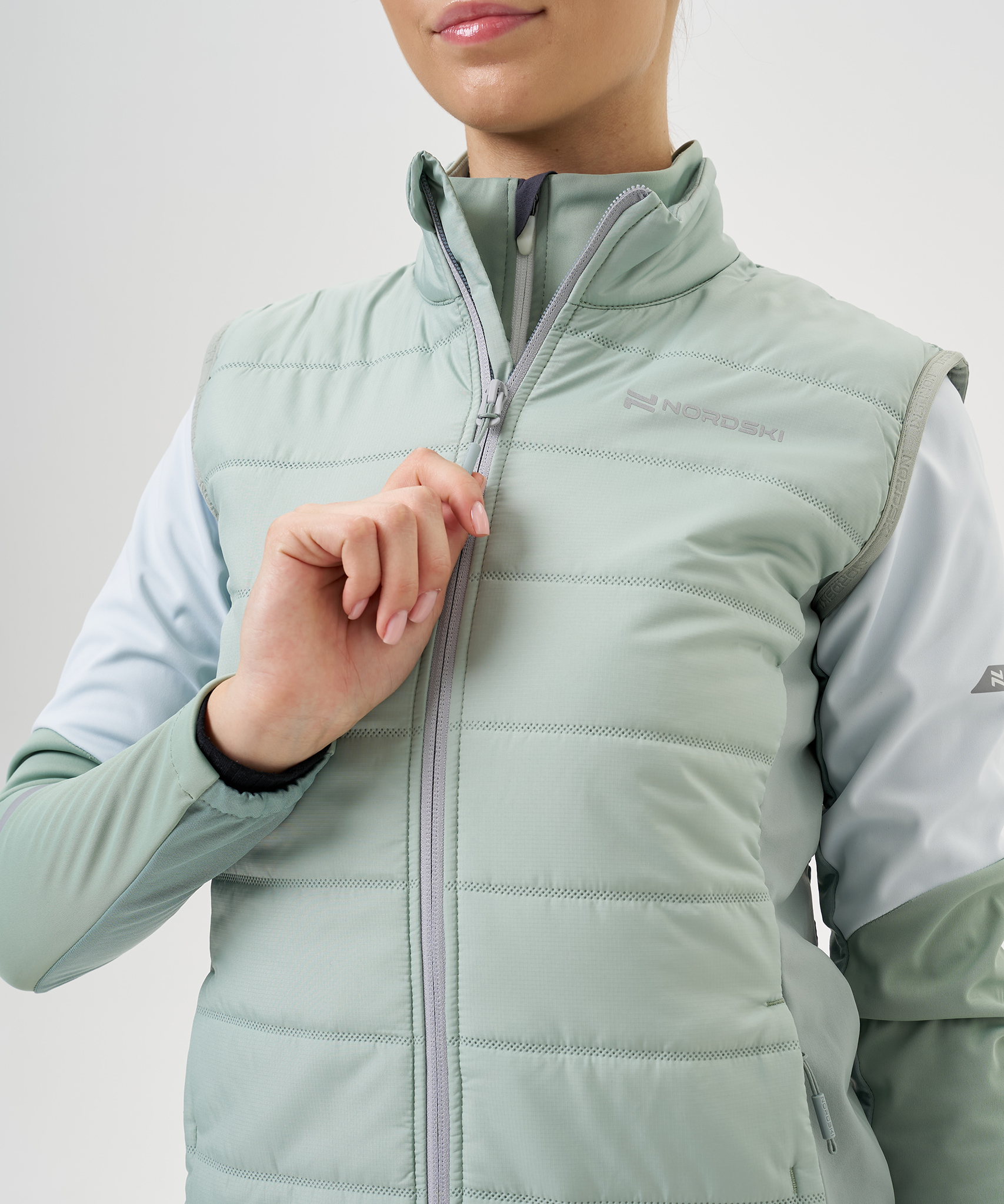 Жилет Nordski Hybrid Pro 2.0 Ice Mint W