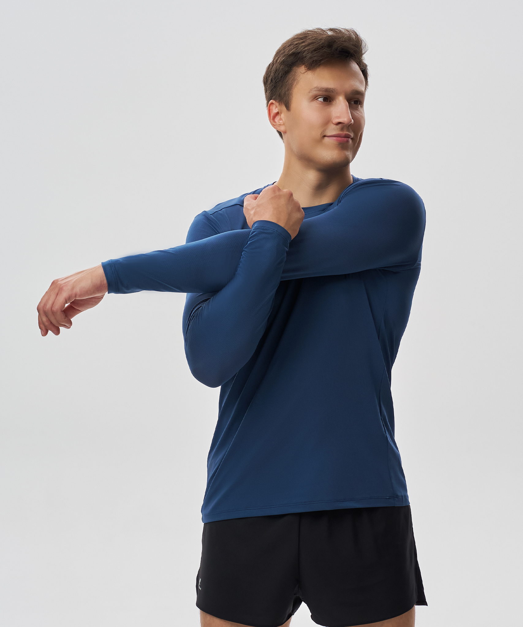 Футболка Nordski Run 2.0 Dark Denim с длинным рукавом