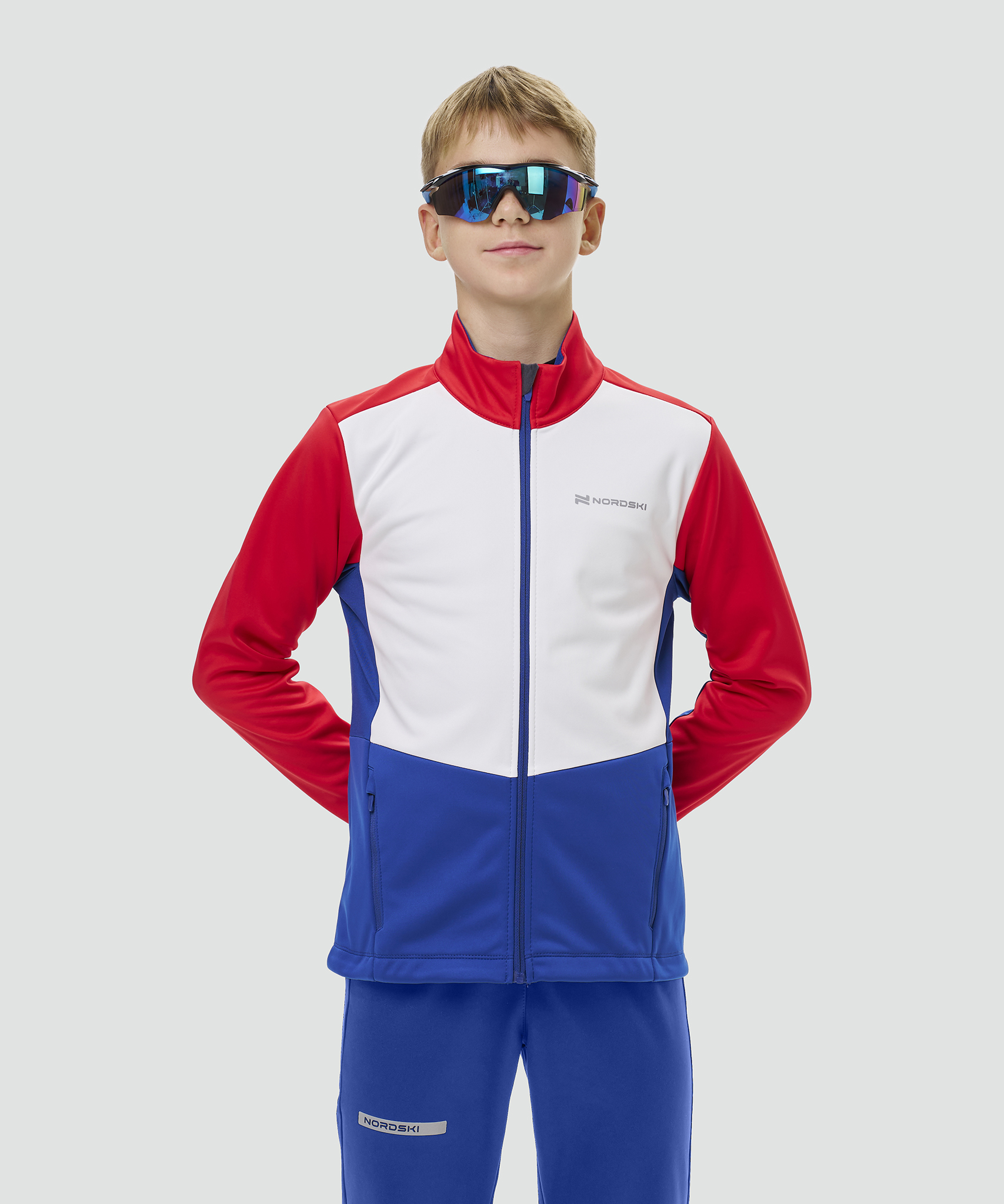 Тренировочная куртка Nordski Jr. Advance Patriot