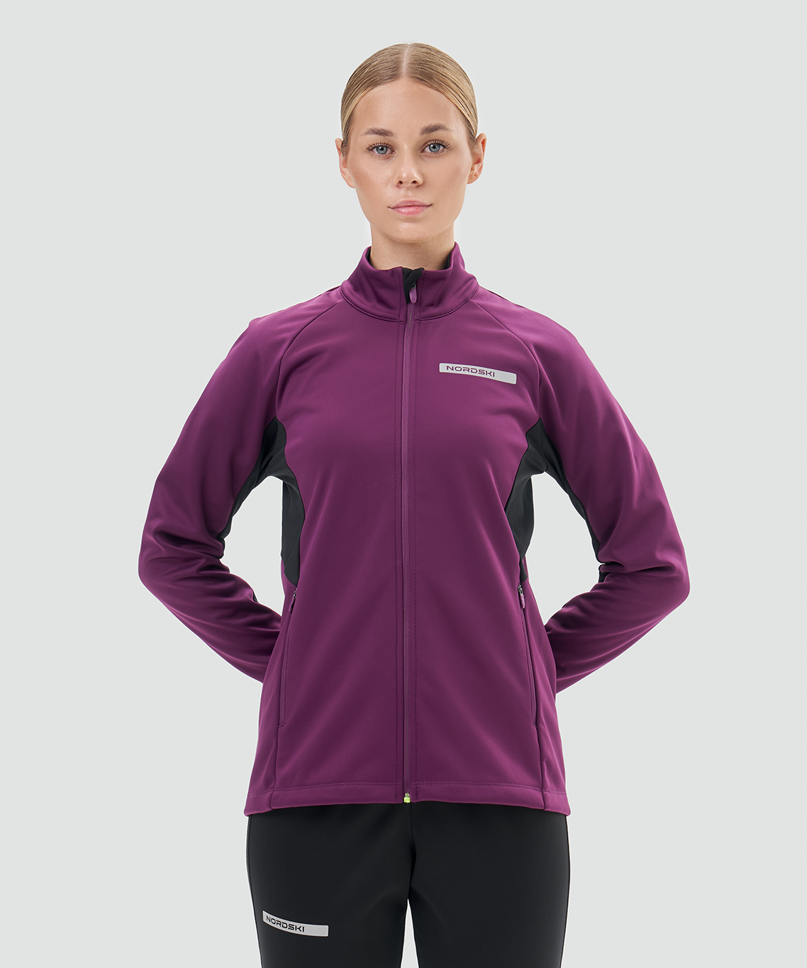 Тренировочная куртка Nordski Core Purple/Black W