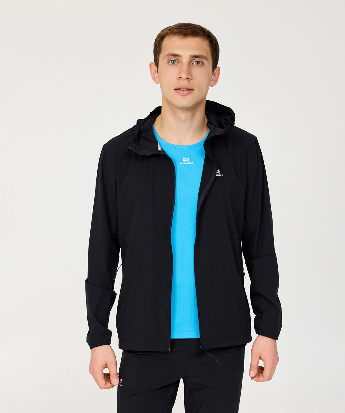 Ветровка беговая Nordski Stayer Black