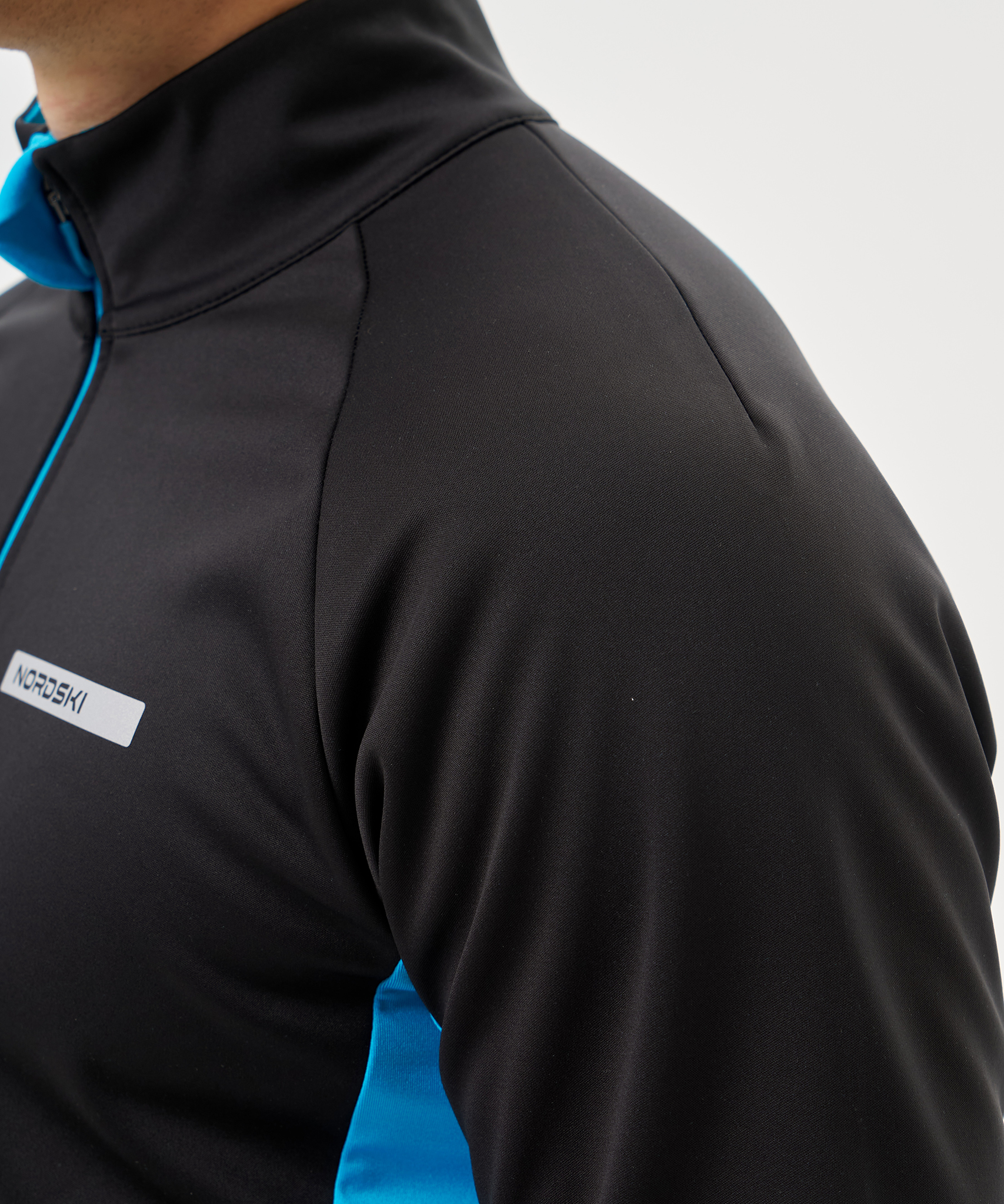 Тренировочная куртка Nordski Core Black/Breeze