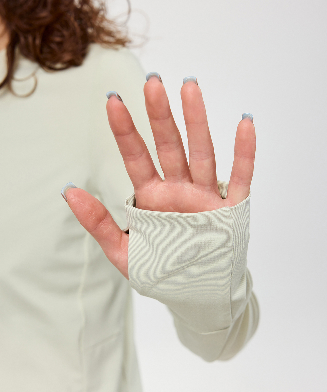 Лонгслив Nordski RunTech Smoky Green W