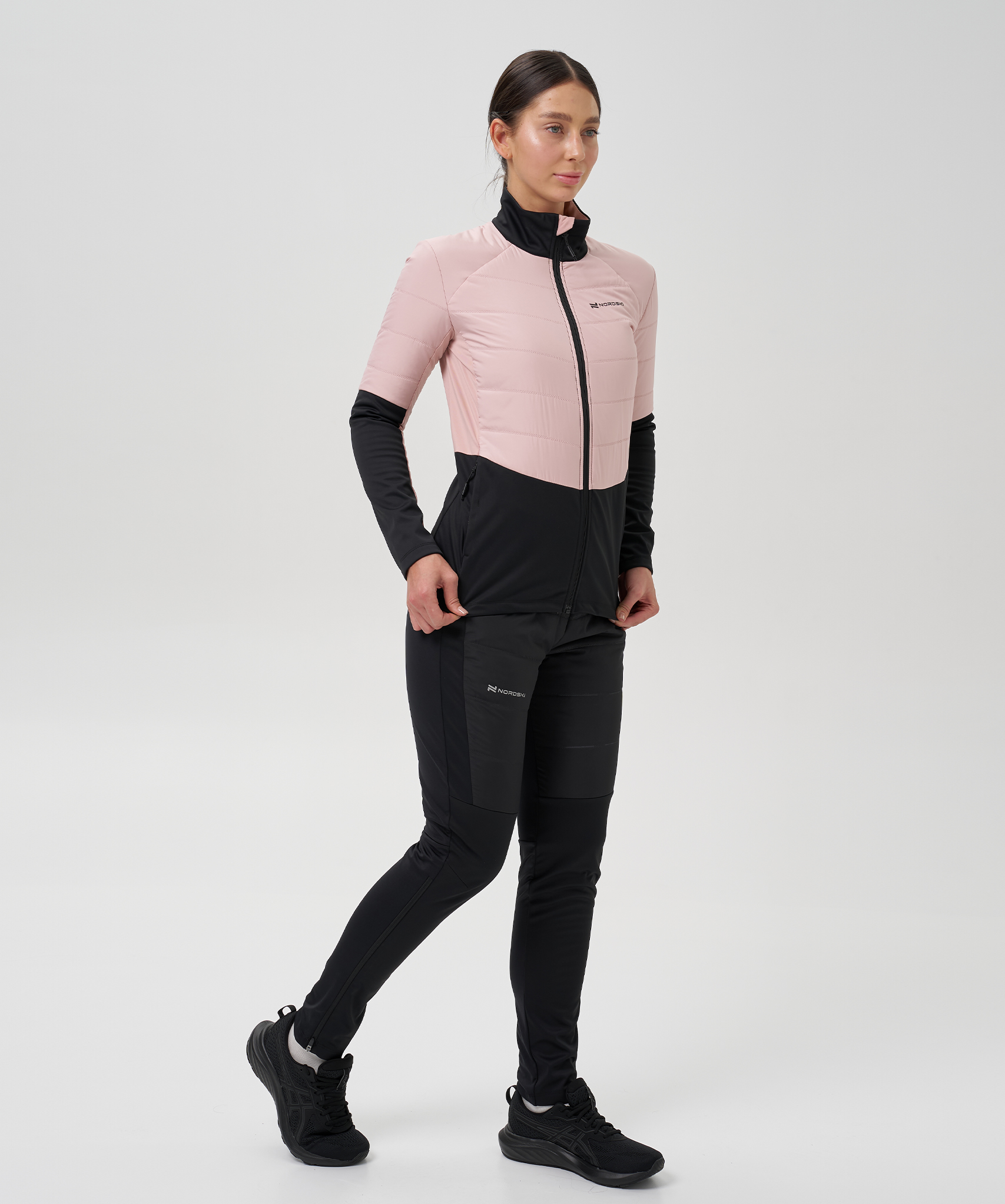 Куртка Nordski Hybrid Pro 2.0 Black/Soft Pink W