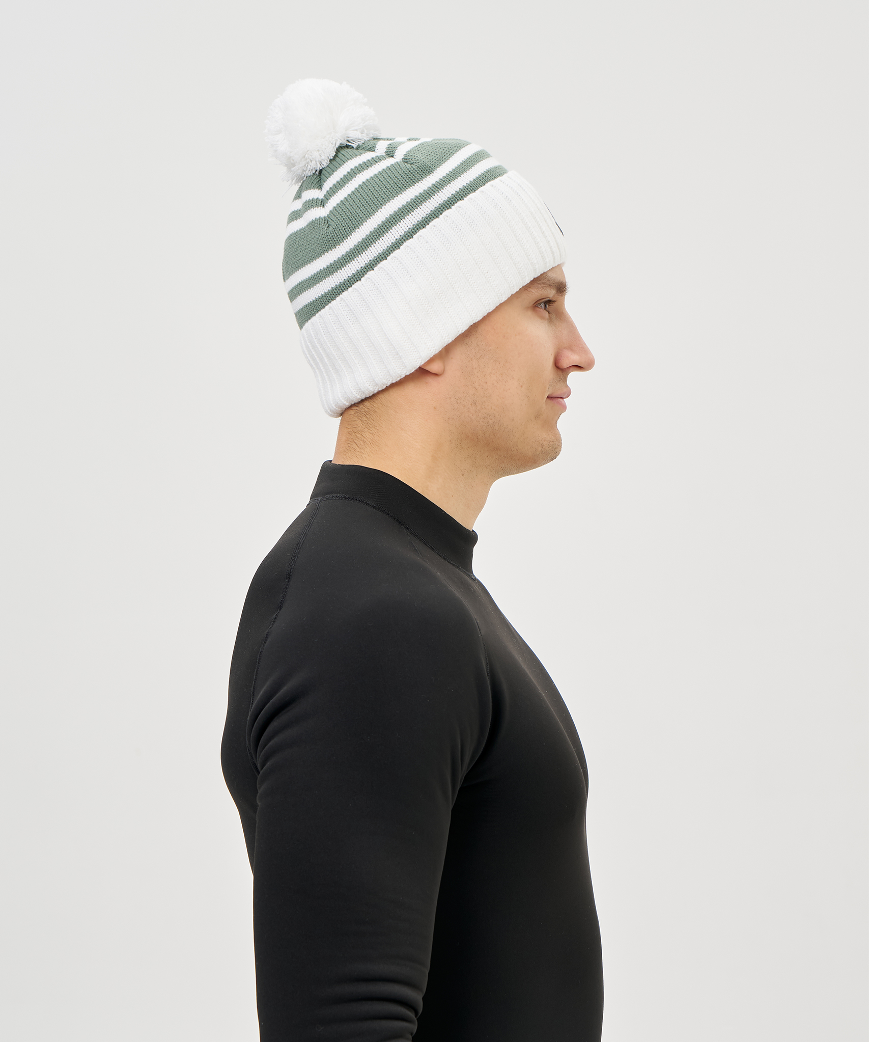 Шапка Nordski Severe Ice Mint/White