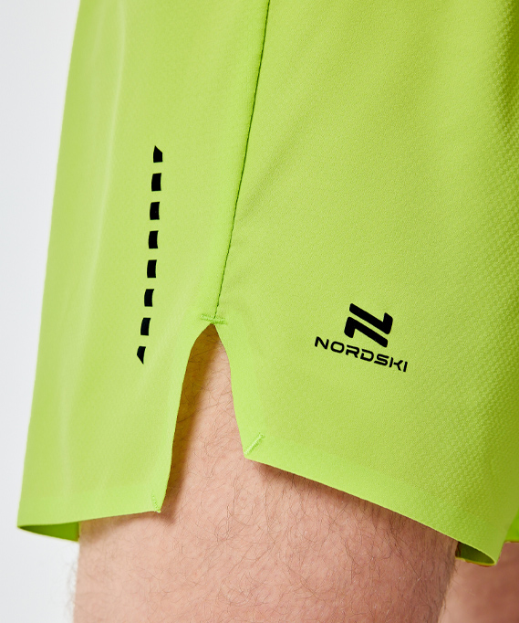 Шорты беговые Nordski Pro Lime Green