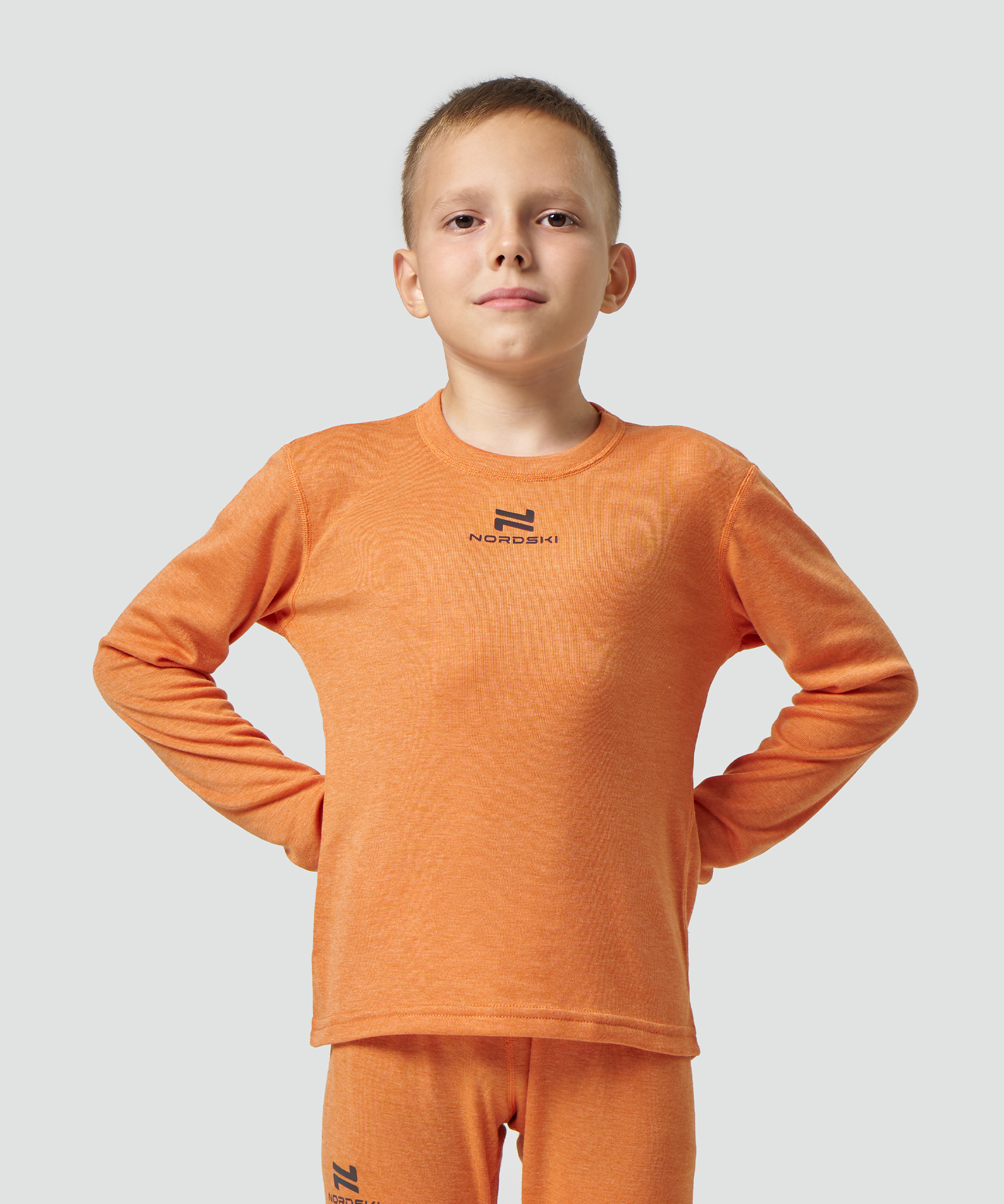 Комплект термобелья Nordski Jr. Soft Orange