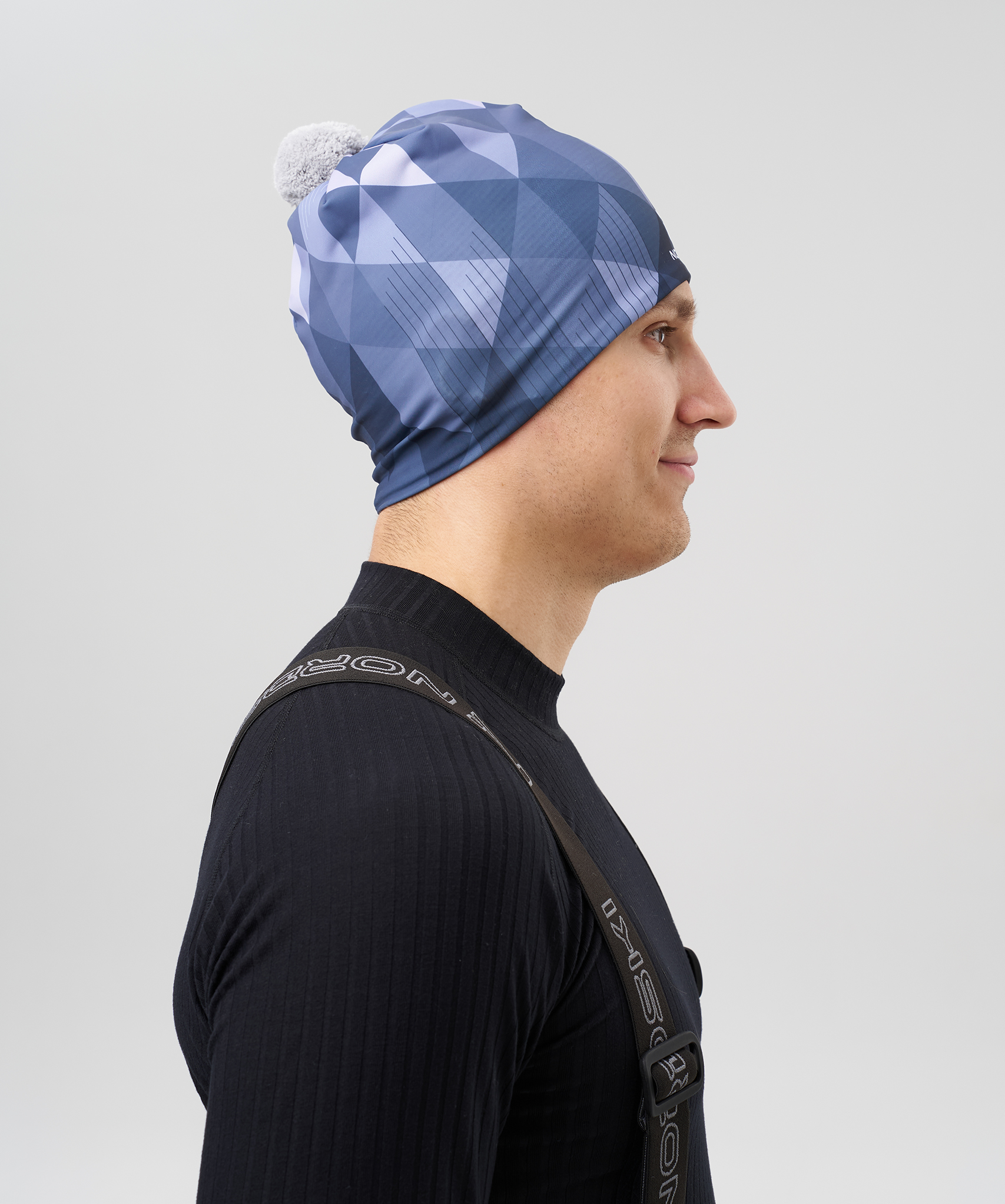 Гоночная шапка Nordski Race Bom Black